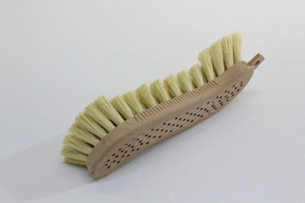 Scheuerbürste / S-Form, Fibre natur